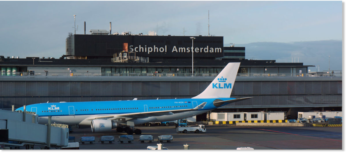 Closing Of Runway At Amsterdam Schiphol Airport Temporarily For Maintenance